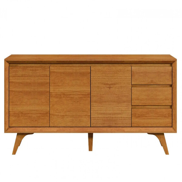 RACK MAVAULAR BUFFET VERTEX 3 PORTAS NATURALLE