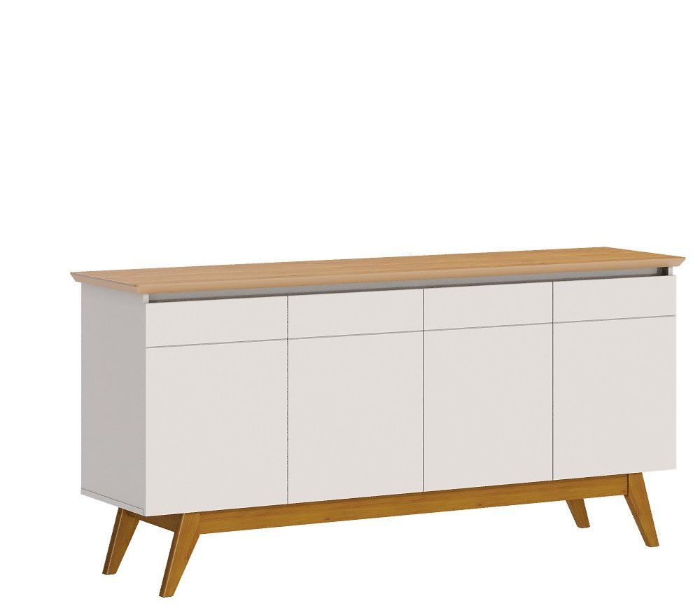 APARADOR IMCAL BUFFET CLASSIC 1.6 OFF WHITE/NATURE
