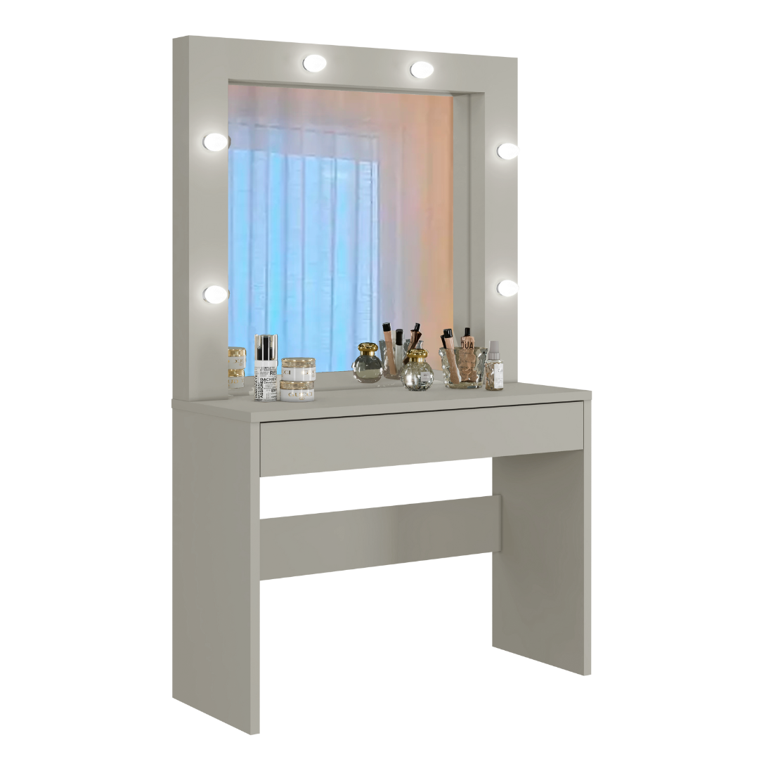 PENTEADEIRA MAVAULAR CAMARIM ROMANCE BRANCO OFF WHITE