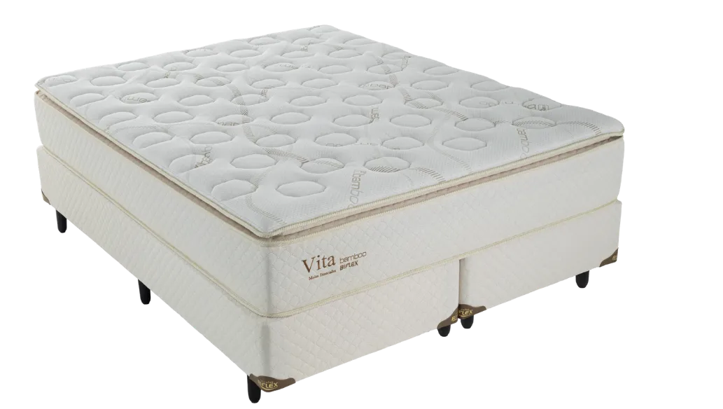 COLCHÃO BIFLEX VITA BAMBOO PÉROLA - *SOB CONSULTA