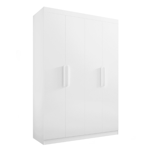 GUARDA ROUPA DEDORO COLIBRI 4 PORTAS BRANCO